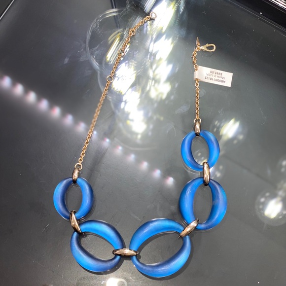 NEW! Alexis Bittar Reversible Lucite Link Necklace - Picture 7 of 8